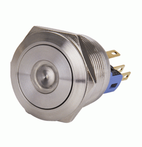 GQ22-11D/S wandaloodporny przycisk 22 mm z podświetleniem punktowym