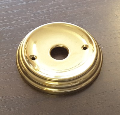 Mosiężny okrągły szyld do przycisku dzwonkowego, GQ-KK06