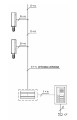 Instalacja interkomowa - schemat blokowy