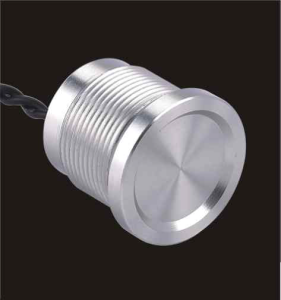 Przycisk piezo 19 mm kryty PS193Z10Y-1 aluminium