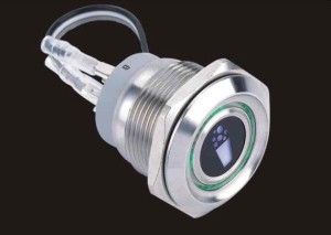 LAS1-AGQ30-11E/S wandaloodporny przycisk 30 mm z podświetleniem pierścieniowym