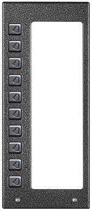 Moduł bezpośredniego wybierania ACO CDN-10NP z 10 przyciskami (bez ramki)