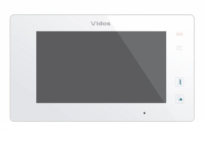 Monitor głośnomówiący M1021W-2 do systemu VIDOS DUO, biały