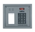 Panel domofonowy Laskomex CP-2502NR z małą listą lokatorów i czytnikiem zbliżeniowym RFID