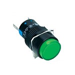 LAS1-AY-D lampka sygnalizacyjna 16 mm z główką okrągłą