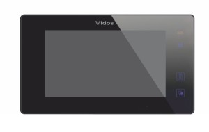 Monitor M1021B Vidos Duo głośnomówiący 7" z pamięcią czarny