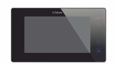 Monitor głośnomówiący M1021B-2 do systemu VIDOS DUO, czarny