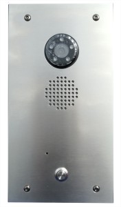 Podtynkowy panel stalowy do wideodomofonu URMET Mikra