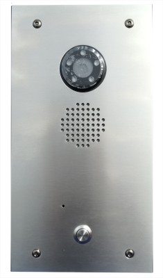 Podtynkowy panel stalowy do wideodomofonu URMET Mikra 