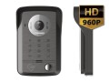 Commax DRC-40DKHD, 1-przyciskowy panel z kamerą HD 960p, szyfratorem i czytnikiem Mifare