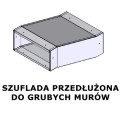 Opcja do grubości muru 36-60 cm