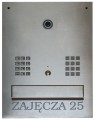 Skrzynka na listy VERONA do kamery wideodomofonu Mobotix S14M, z napisem