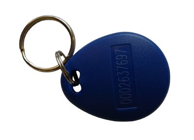 Brelok zbliżeniowy RFID plastikowy, owalny