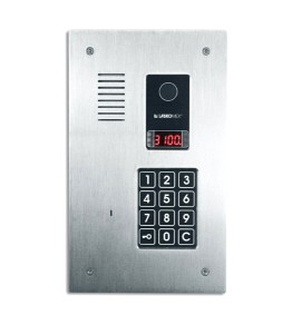 Panel domofonowy Laskomex CP-3123R z czytnikiem zbliżeniowym RFID, pionowy, stal nierdzewna