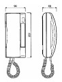 Unifon Scaitel 1132 - wymiary