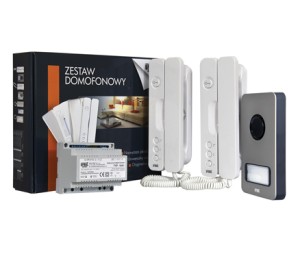 Miwi-Urmet 1122/402 zestaw domofonowy dwurodzinny Mikra/Signo