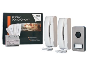 Miwi-Urmet 1122/322 zestaw domofonowy dwurodzinny Mikra/Scaitel