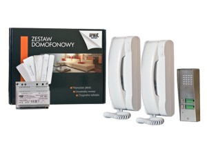 Miwi-Urmet 5025/322 zestaw domofonowy dwurodzinny, unifony 1132 Scaitel
