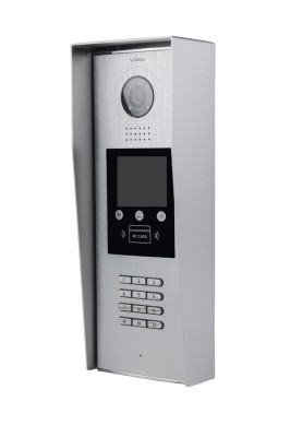 Wieloabonentowa stacja bramowa VIDOS DUO MULTI S1600-2 z klawiaturą, czytnikiem RFID i wyświetlaczem LCD