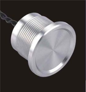 Przycisk piezo 22 mm kryty PS223Z10Y-1 aluminium