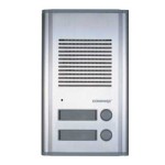 Panel domofonowy 2-przyciskowy COMMAX DR-201AG podtynkowy