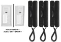 Miwi-Urmet ELITE 6025/PR3-443 zestaw domofonowy trzyrodzinny