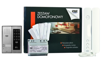 Miwi-Urmet 5025/401-ZK-RF zestaw domofonowy jednorodzinny z szyfratorem i czytnikiem RFID