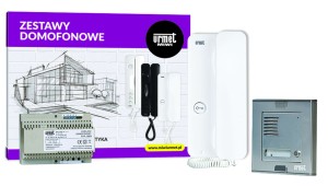 Miwi-Urmet SET-1-MIRO zestaw domofonowy jednorodzinny Sinthesi S2/MIRO