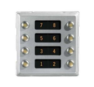 Płyta czołowa z 8 przyciskami 1148/18 Urmet Sinthesi S2