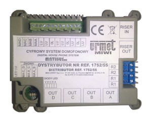 Dystrybutor sygnału wideo 1752/55 Urmet Matibus SE