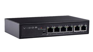 Vidos ONE IP PS42/60 switch PoE 4-portowy