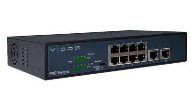 Vidos ONE IP SP82-120 switch PoE 8-portowy