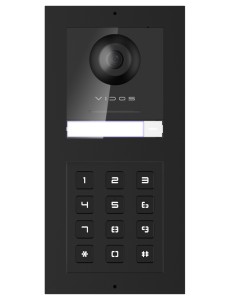 Vidos ONE S2201D stacja bramowa jednorodzinna z szyfratorem podtynkowa