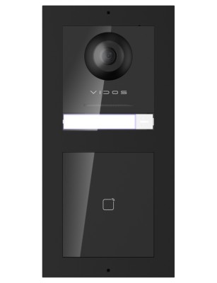 Vidos ONE S2201-RF stacja bramowa jednorodzinna z czytnikiem RFID podtynkowa