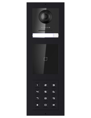 Vidos ONE S2201D-RF stacja bramowa jednorodzinna z szyfratorem i RFID podtynkowa