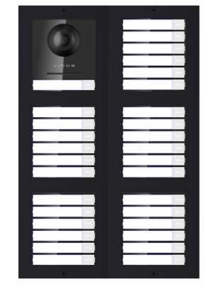 Vidos ONE S2201-N5 stacja bramowa dla 31 rodzin podtynkowa