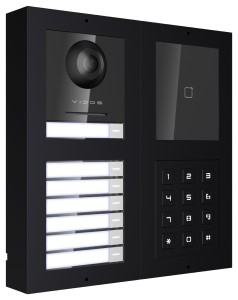 Vidos ONE S2101D-RF-N stacja bramowa wielorodzinna z RFID i szyfratorem natynkowa