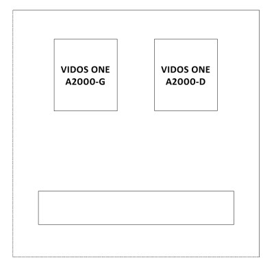 Skrzynka na listy VERONA z wideodomofonem IP Vidos One