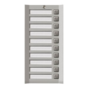 Modułowy panel Elfon MD10/170/P z 10 przyciskami