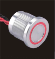 przycisk piezo 19mm, podśw pierśc.