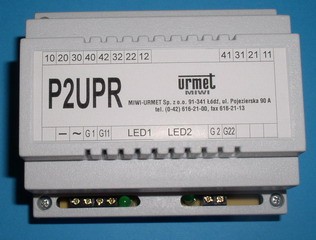 Przekaźnik dwubramowy Miwi-Urmet P2UPR