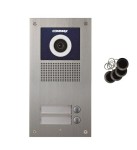 Commax DRC-2UC/RFID, 2-przyciskowy panel z kamerą i czytnikiem RFID