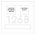 ZESTAW: skrzynka na listy VERONA z wyciętym adresem i wideodomofonem IP Hikvision, czytnik RFID