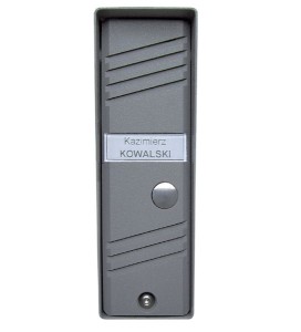 BA-5/1 Laskomex panel rozmówny 1-przyciskowy z daszkiem