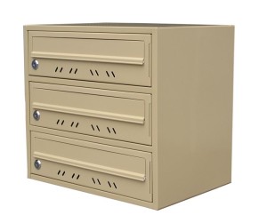 Skrzynka pocztowa Eurobox 3-wrzutowa GH-W13C