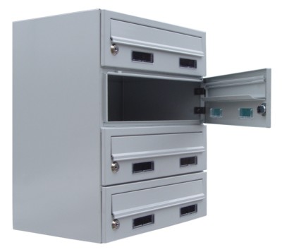 Skrzynka pocztowa Eurobox 4-wrzutowa PL-4