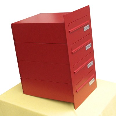 Przelotowa skrzynka pocztowa 4-wrzutowa SPO-4