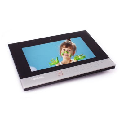 Monitor głośnomówiący z pamięcią Leelen N75B czarny