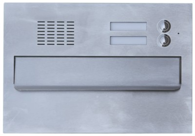 Skrzynka na listy z modułem domofonu BMS25-2P stalowa