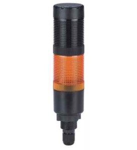 HBJD-40-DW1/.../24/LED Kolumna sygnalizacyjna 1-modułowa z buzzerem, światło ciągłe + buzzer przerywany